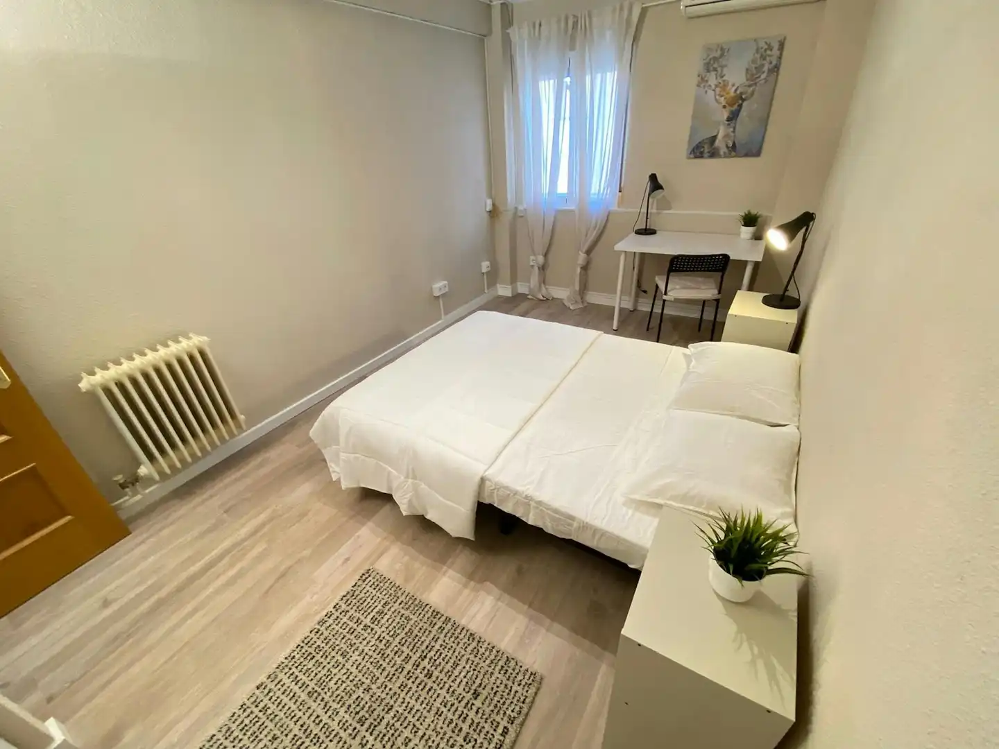 Habitación de Piso para compartir en Fuenlabrada con Calefacción, Amueblado y Lavadora