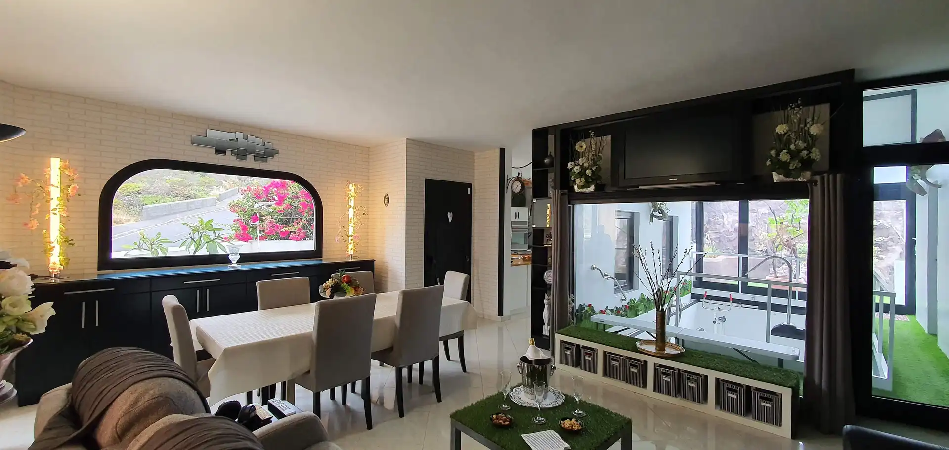 Comedor de Casa o chalet en venta en La Guancha con Jardín privado, Terraza y Jacuzzi