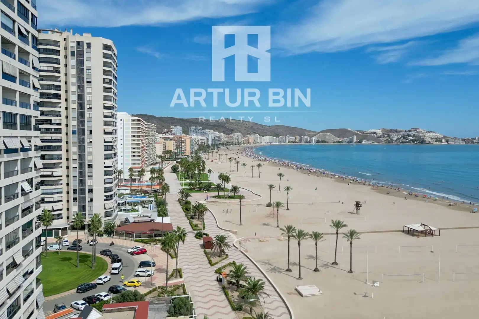 Außenansicht von Wohnung zur Miete in Cullera mit Heizung, Terrasse und Balkon