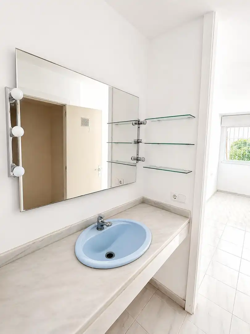 Bany de Casa adosada en venda en Calvià amb Jardí privat, Terrassa i Piscina comunitària