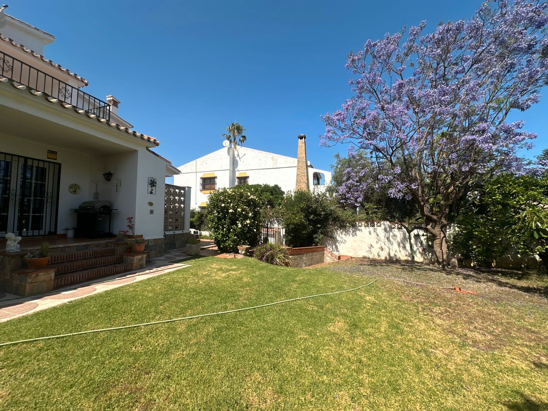 Jardí de Casa o xalet en venda en Benalmádena amb Aire condicionat, Jardí privat i Traster