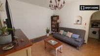 Living room of Flat to rent in  Madrid Capital  with Air Conditioner, Heating and Furnished