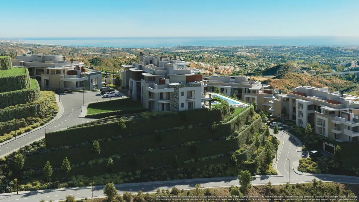 Vista exterior de Planta baja en venta en Benahavís con Aire acondicionado, Jardín privado y Terraza