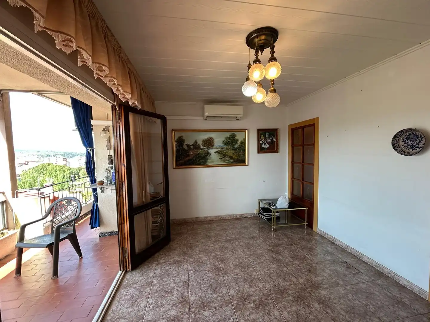 Sala de estar de Piso en venta en Igualada con Aire acondicionado, Calefacción y Terraza