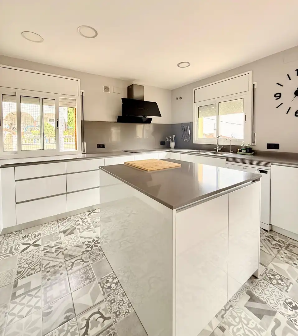 Cocina de Casa adosada en venta en Calafell con Calefacción, Jardín privado y Terraza