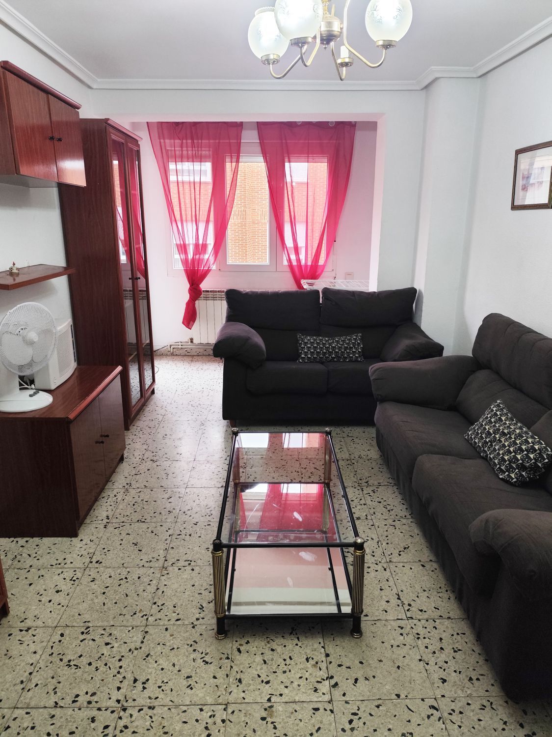 Sala d'estar de Pis en venda en Palencia Capital amb Calefacció i Terrassa