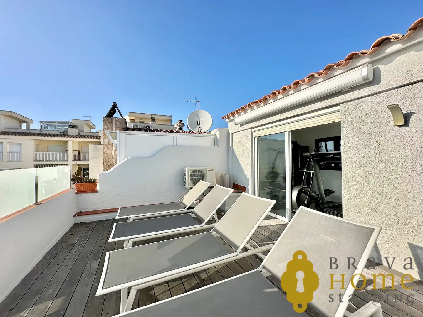Terraza de Casa o chalet en venta en Empuriabrava con Aire acondicionado, Terraza y Piscina