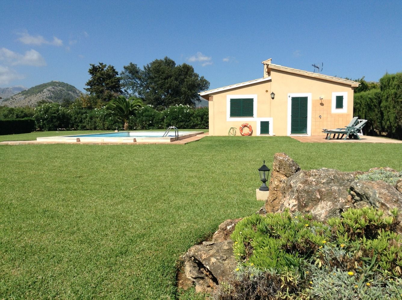 Jardí de Finca rústica en venda en Pollença amb Aire condicionat, Calefacció i Jardí privat