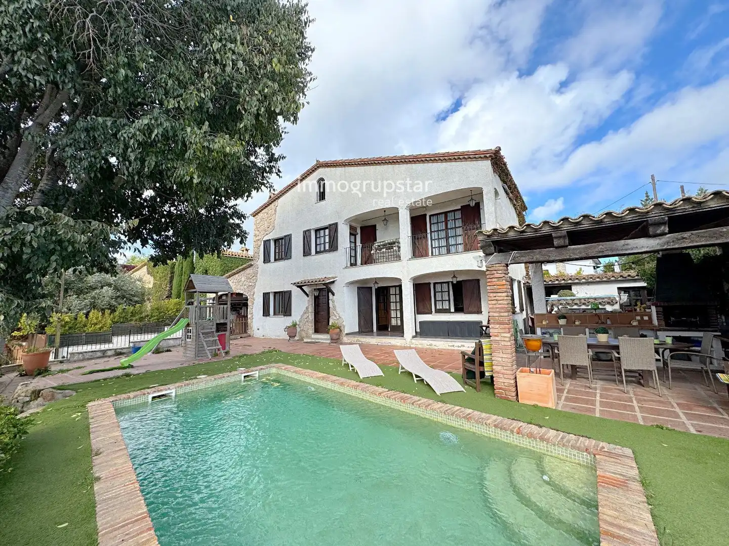 Vista exterior de Casa o chalet en venta en Castell d'Aro, Platja d'Aro i s'Agaró con Aire acondicionado, Calefacción y Terraza