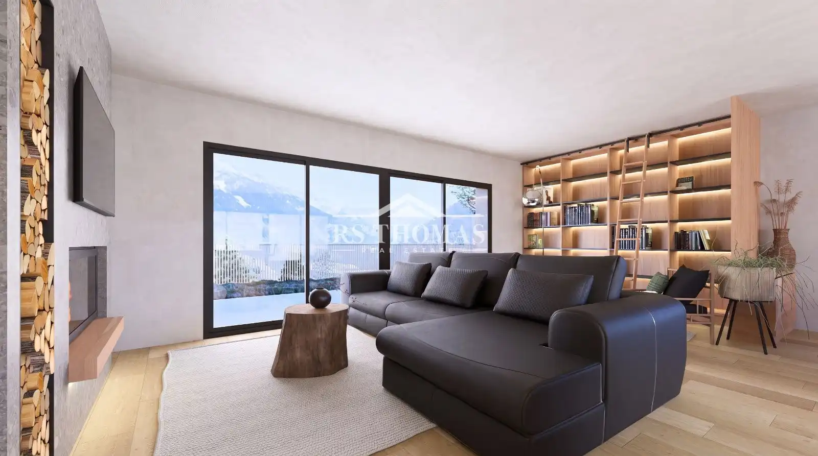Sala d'estar de Casa o xalet en venda en Ordino amb Terrassa