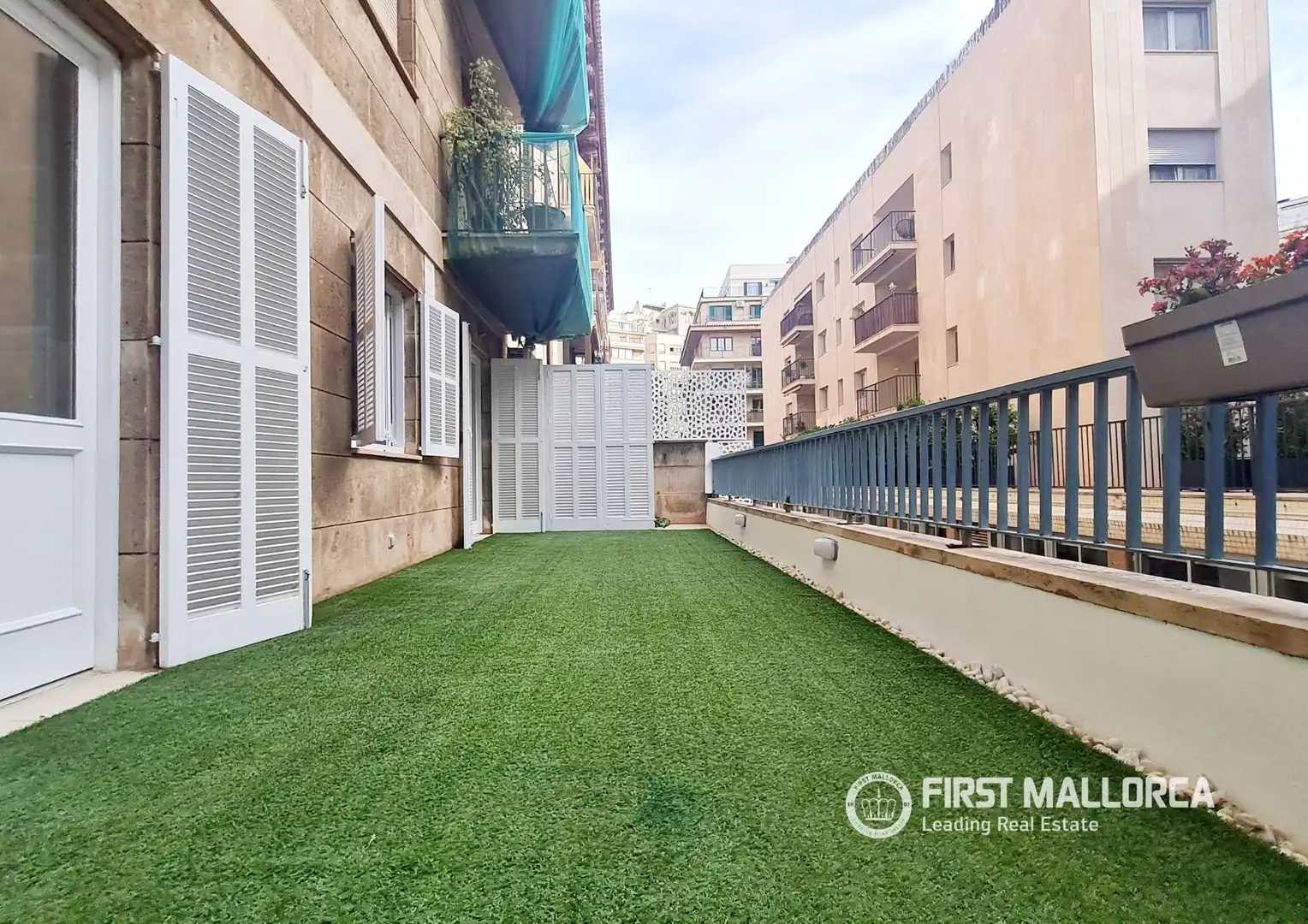 Terrassa de Apartament de lloguer en  Palma de Mallorca amb Aire condicionat i Moblat