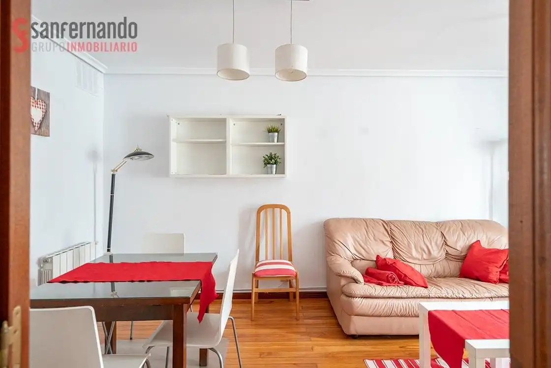 Sala de estar de Piso en venta en Santander con Calefacción y Parquet