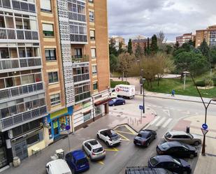 Exterior view of Flat for sale in Burgos Capital  with Heating, Parquet flooring and Terrace