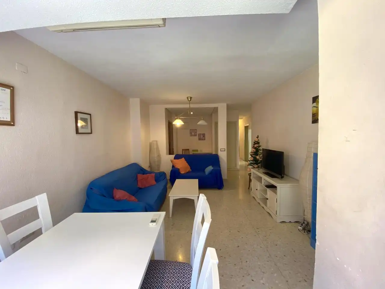 Wohnzimmer von Wohnung zur Miete in Valencia mit Möbliert