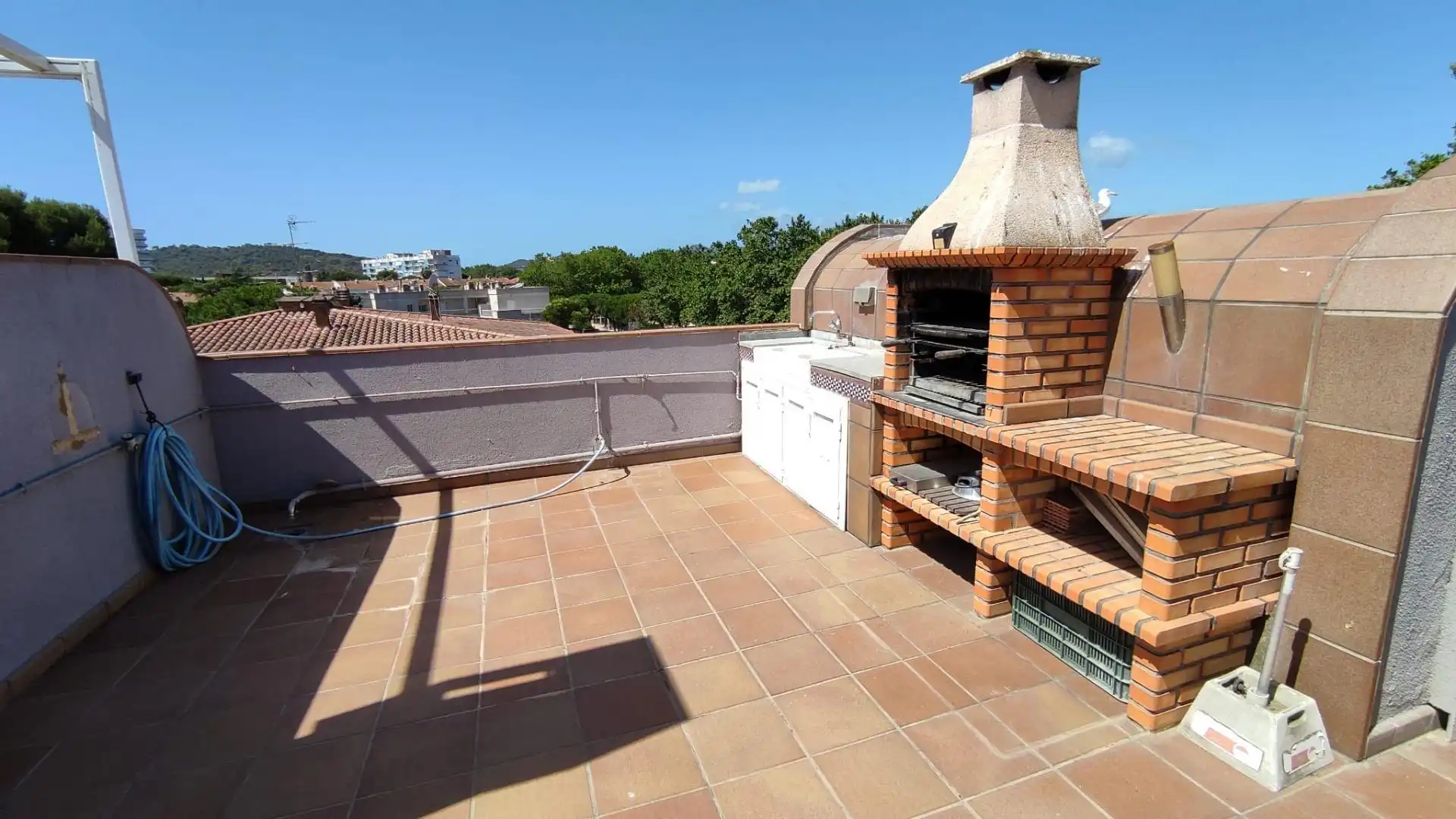 Terrassa de Dúplex de lloguer en Castell d'Aro, Platja d'Aro i s'Agaró amb Aire condicionat, Terrassa i Moblat