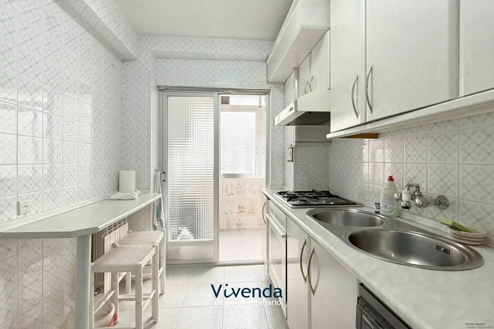 Cocina de Piso en venta en Móstoles con Calefacción, Parquet y Terraza