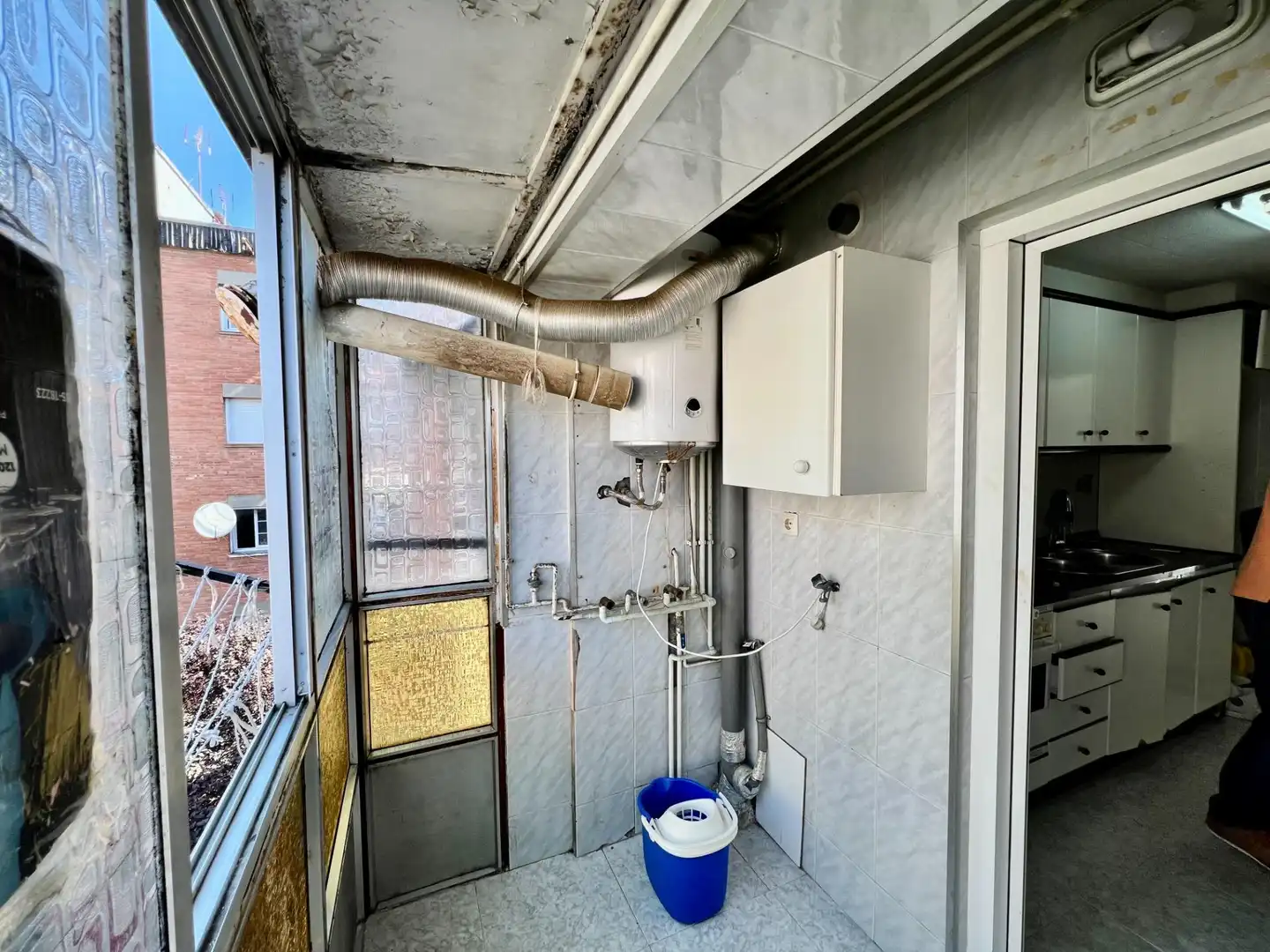 Balcony of Flat for sale in Sabadell  with Heating, Furnished and Balcony
