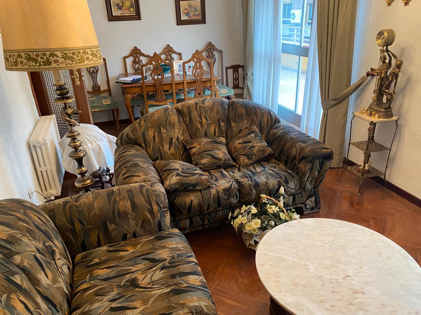 Living room of Attic for sale in Ciudad Real Capital  with Heating, Parquet flooring and Terrace