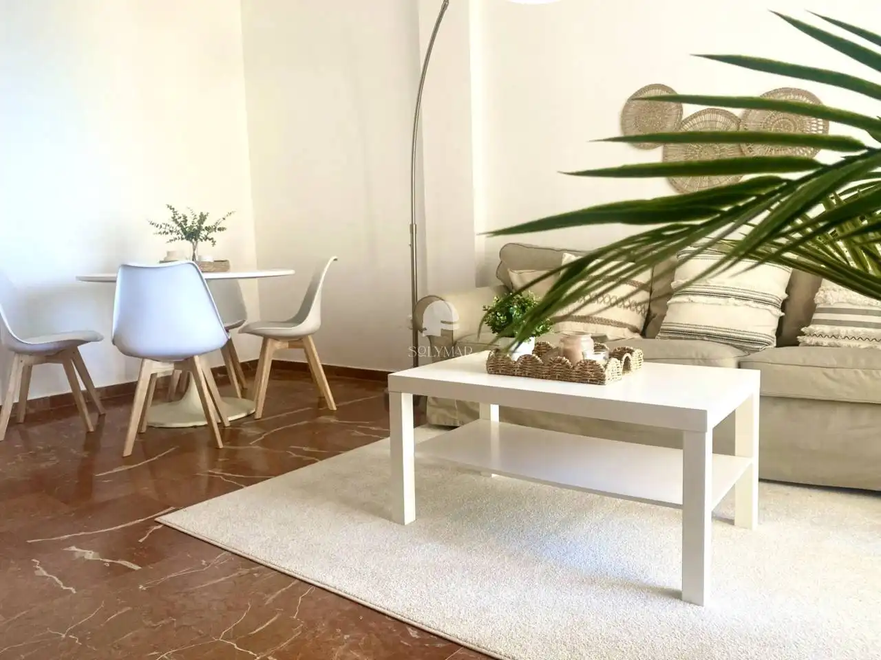 Wohnzimmer von Wohnung zur Miete in Torrox mit Klimaanlage, Möbliert und Balkon