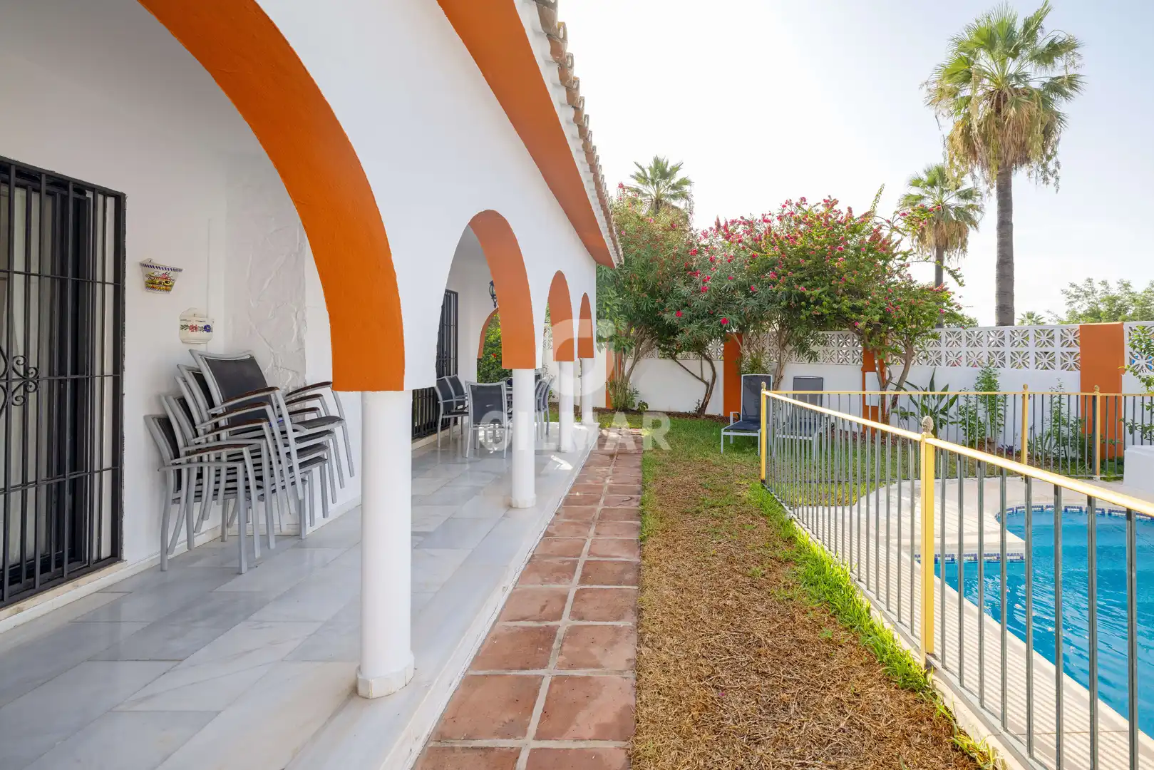 Jardí de Casa o xalet en venda en Marbella amb Jardí privat i Piscina