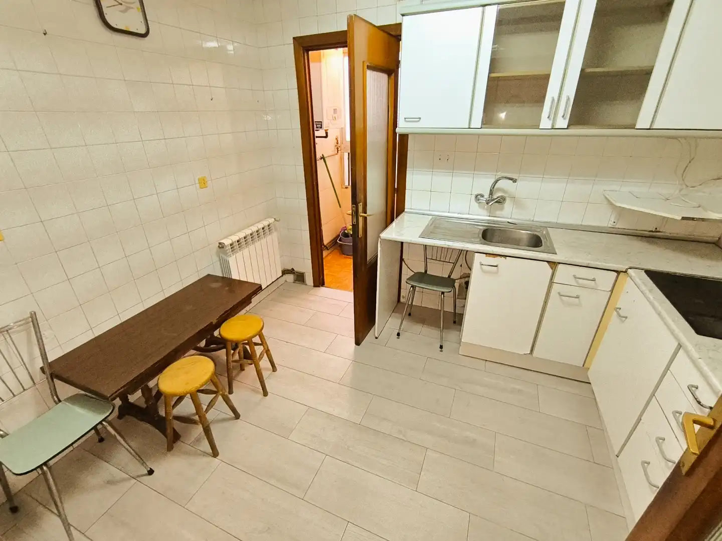 Cocina de Piso en venta en Palencia con Calefacción, Parquet y Terraza