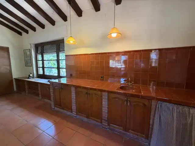 Cuina de Casa o xalet en venda en Riudoms amb Calefacció i Terrassa