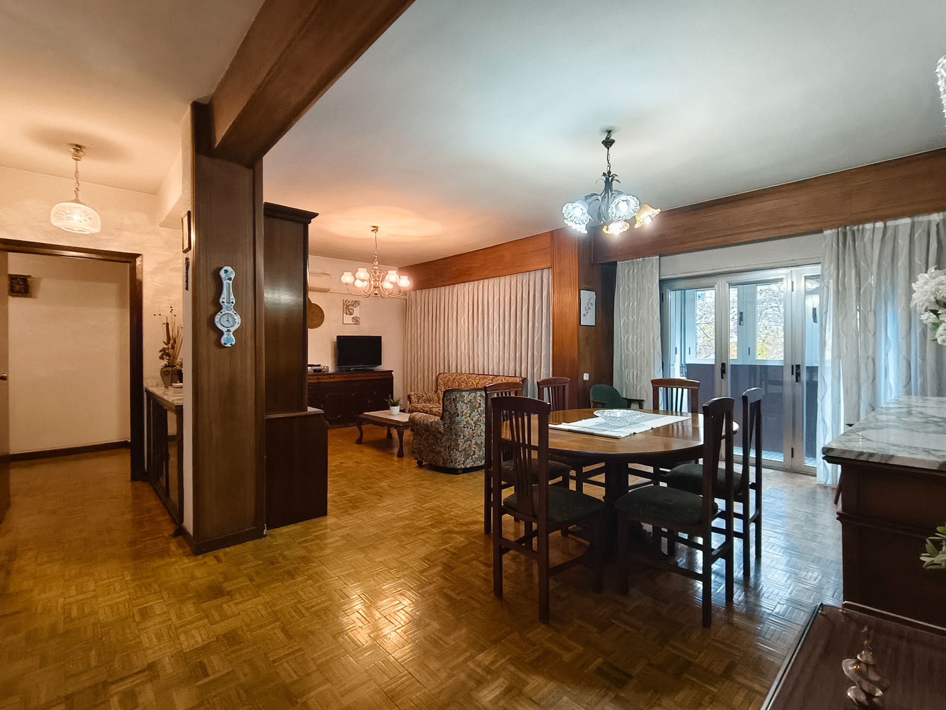 Sala d'estar de Pis en venda en  Madrid Capital amb Aire condicionat, Calefacció i Terrassa