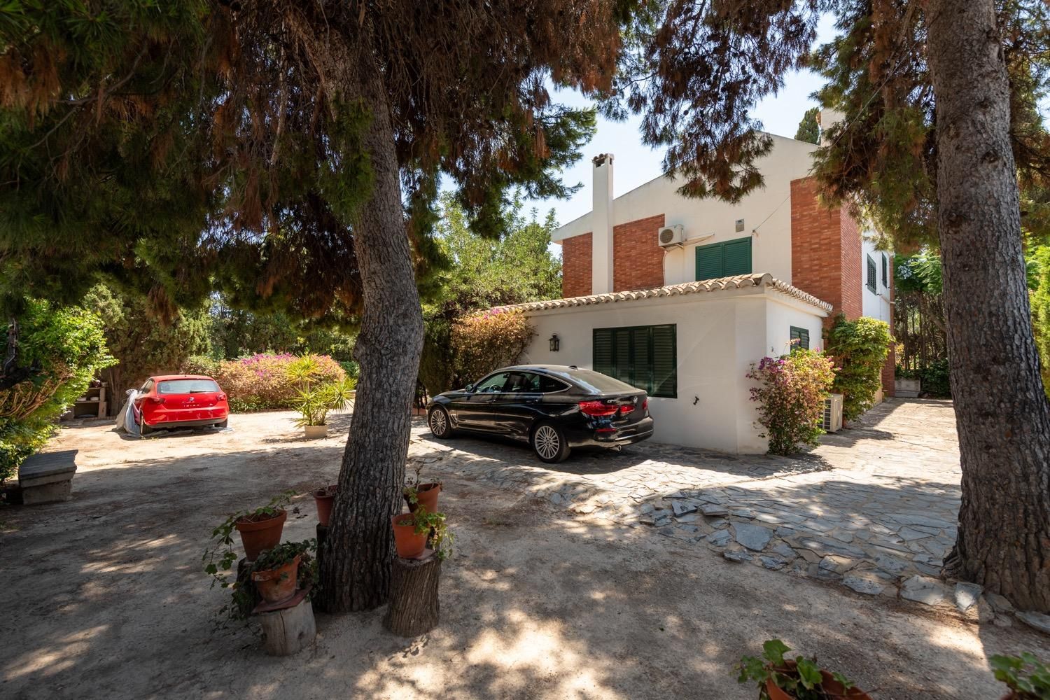 Vista exterior de Casa o chalet en venta en Sant Joan d'Alacant con Aire acondicionado, Jardín privado y Terraza