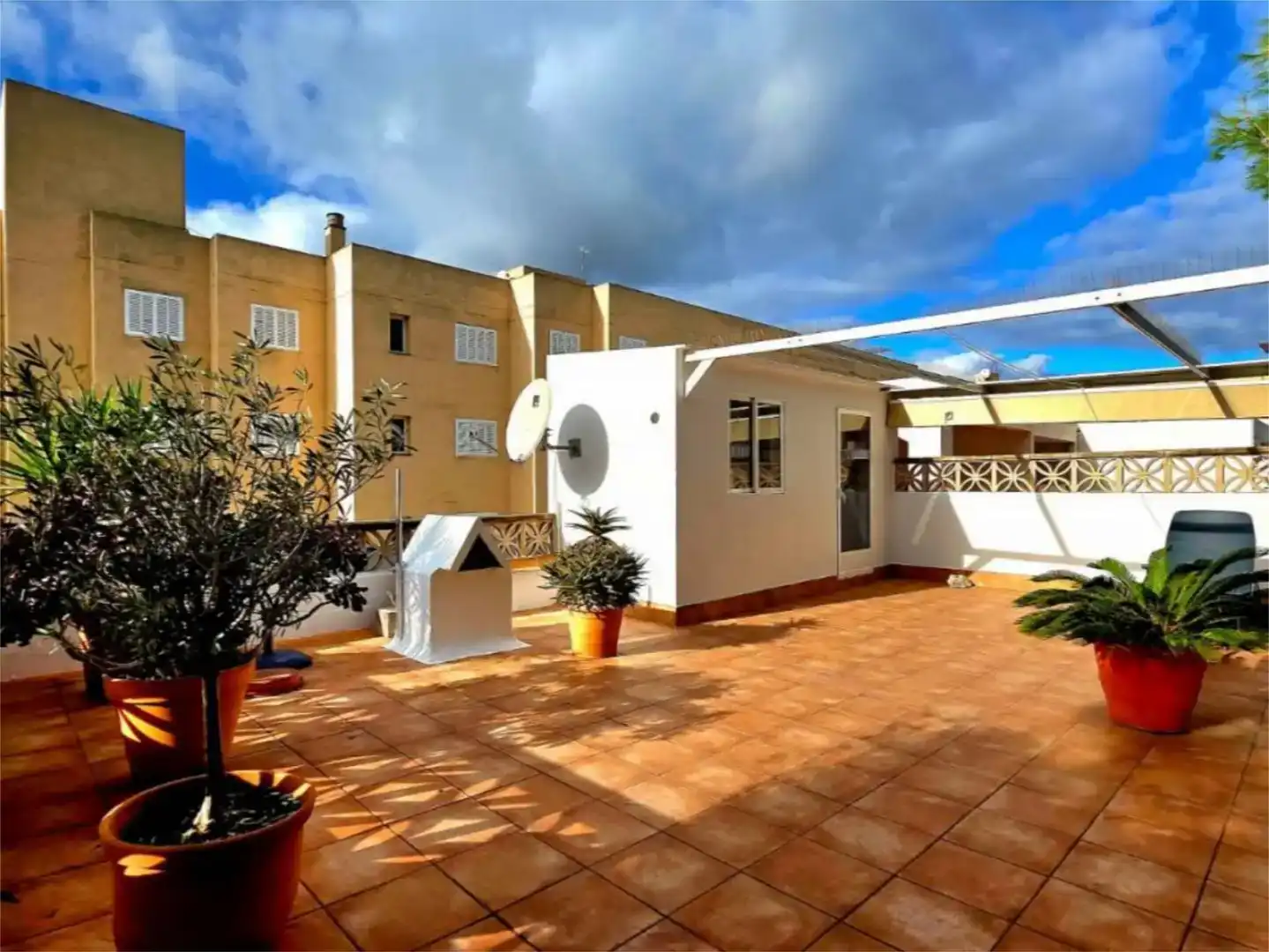 Terrace of Flat for sale in Capdepera  with Air Conditioner, Storage room and Balcony