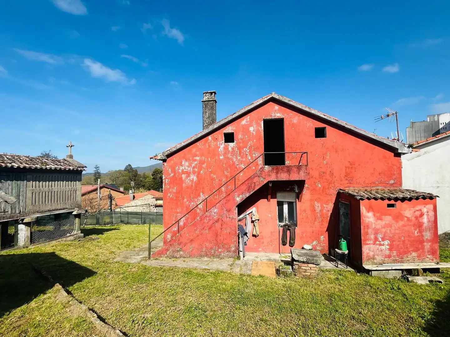Vista exterior de Casa o chalet en venta en Vilagarcía de Arousa con Jardín privado y Trastero