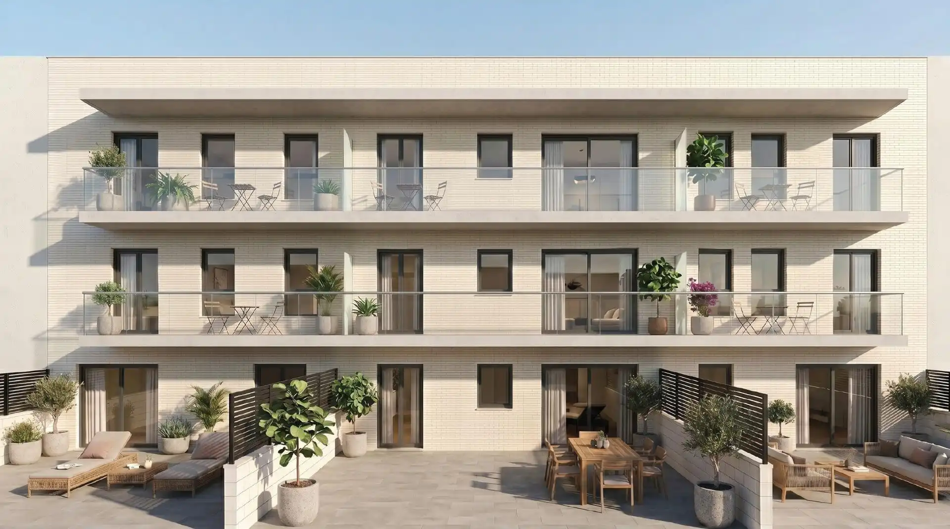 Vista exterior de Piso en venta en Igualada con Calefacción y Terraza