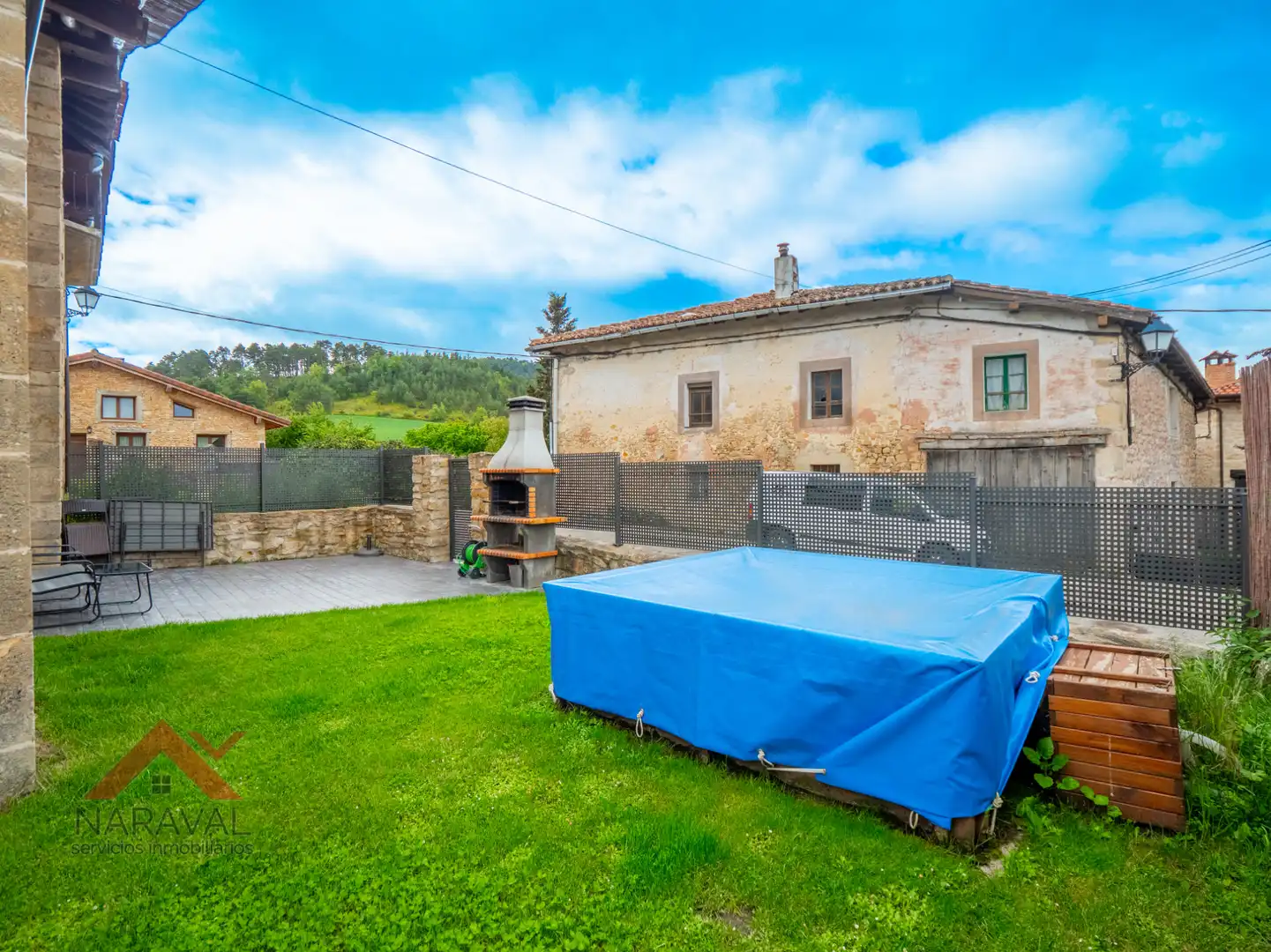 Terrassa de Casa o xalet en venda en Valdegovia / Gaubea amb Calefacció, Jardí privat i Terrassa