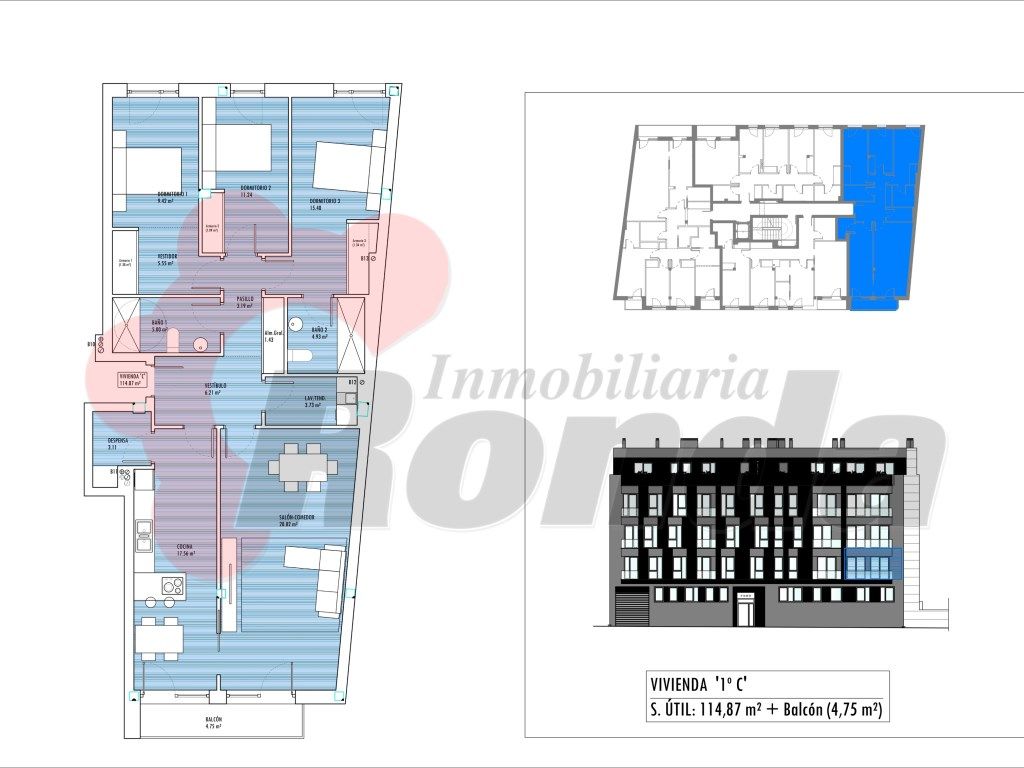 Piso en venta en Lugo Capital con Terraza