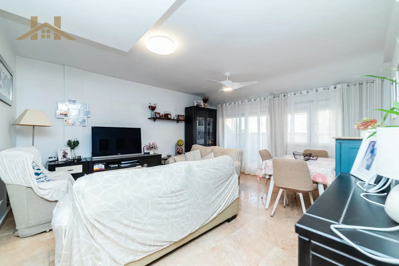 Sala de estar de Ático en venta en Ciempozuelos con Aire acondicionado, Calefacción y Terraza