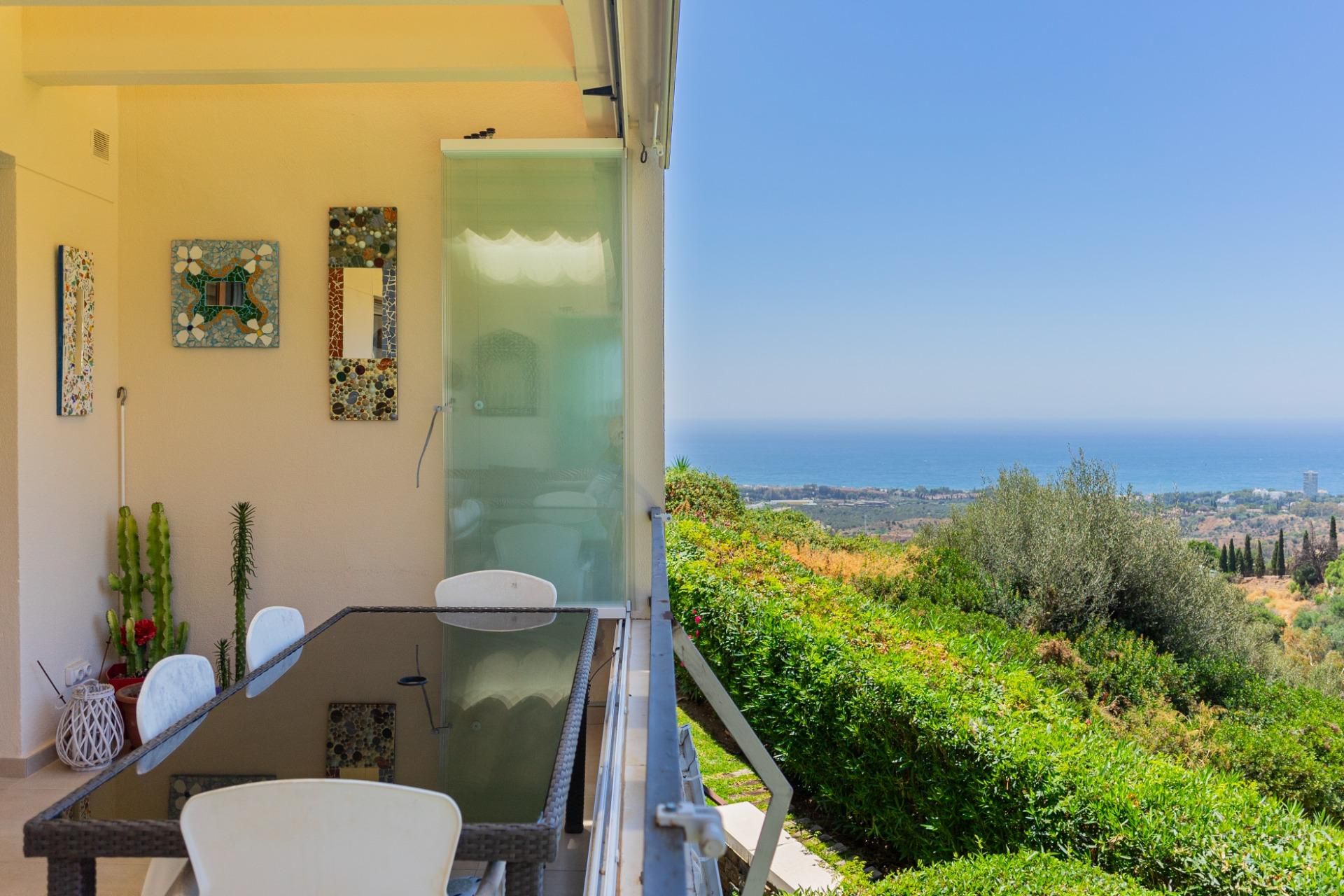 Terrace of Duplex for sale in Marbella  with Air Conditioner, Heating and Private garden