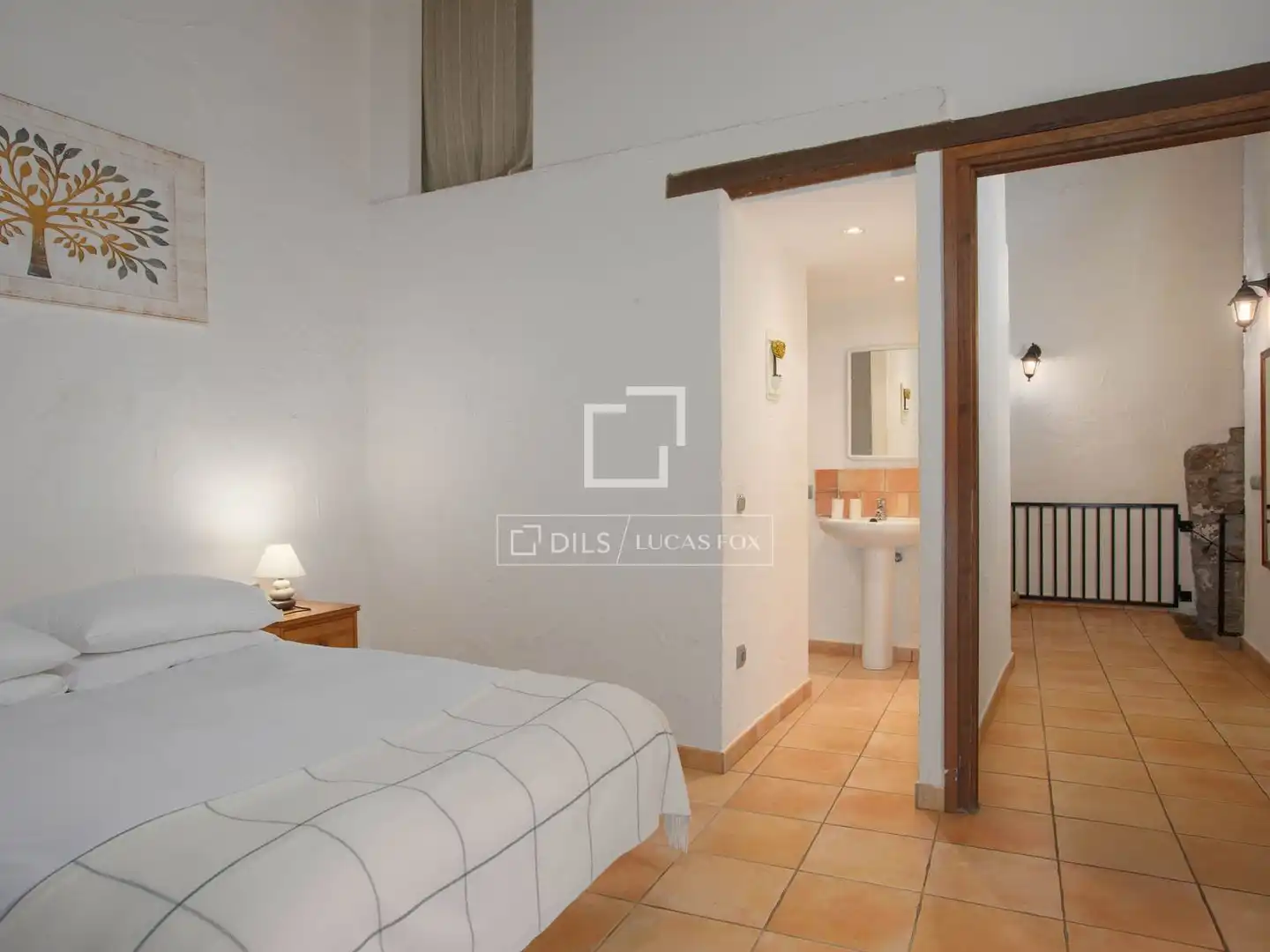 Habitación de Finca rústica en venta en Santa Pau con Jardín privado, Terraza y Trastero