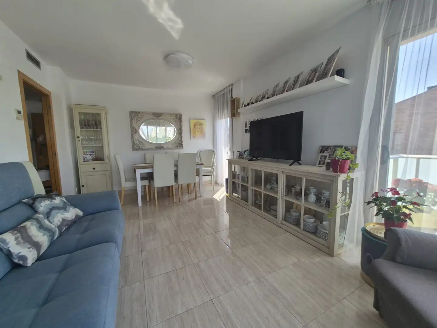 Living room of Flat for sale in Pineda de Mar  with Air Conditioner, Heating and Terrace