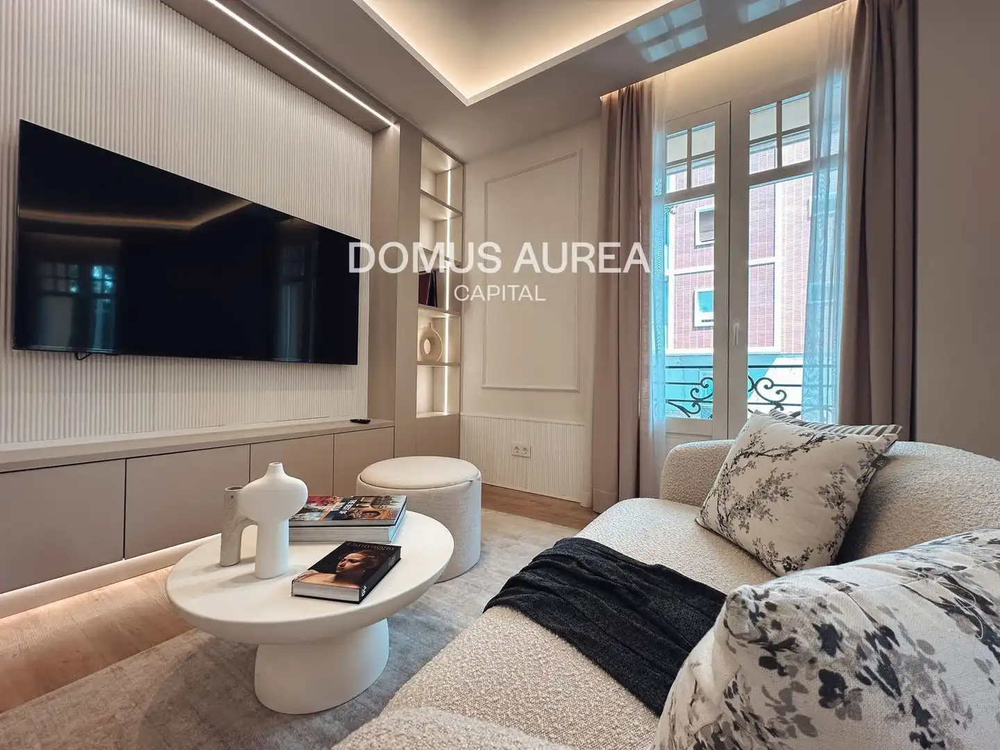 Sala de estar de Piso en venta en Madrid con Aire acondicionado, Calefacción y Amueblado