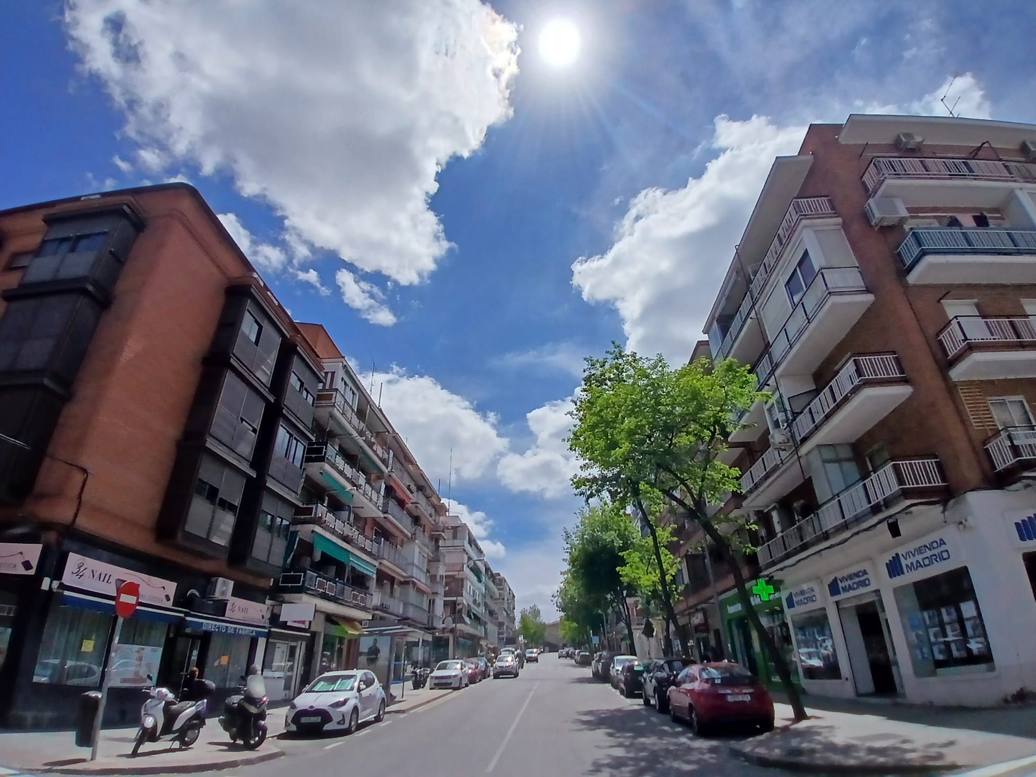 Vista exterior de Pis en venda en  Madrid Capital amb Terrassa