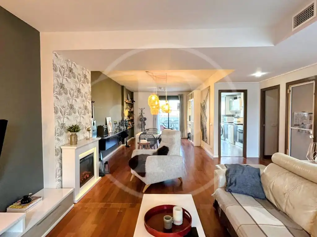 Sala de estar de Ático en venta en Albal con Aire acondicionado, Jardín privado y Terraza
