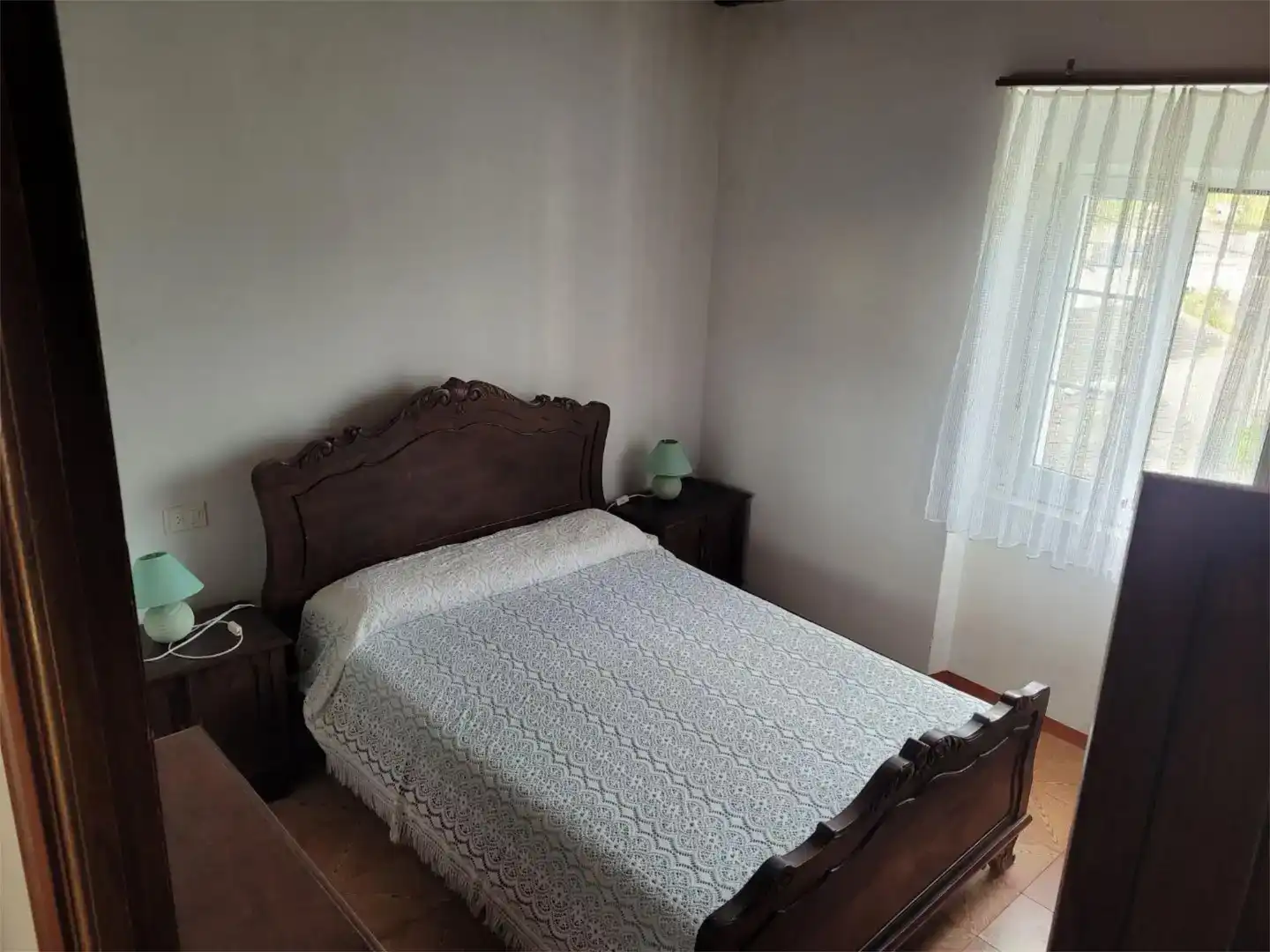 Bedroom of Flat for rent in O Vicedo   with Private garden, Furnished and Balcony