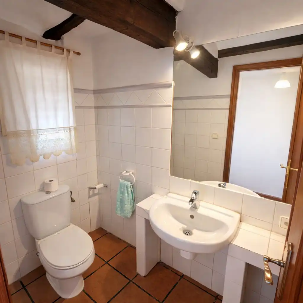 Baño de Casa adosada en venta en Xàtiva con Aire acondicionado, Terraza y Amueblado