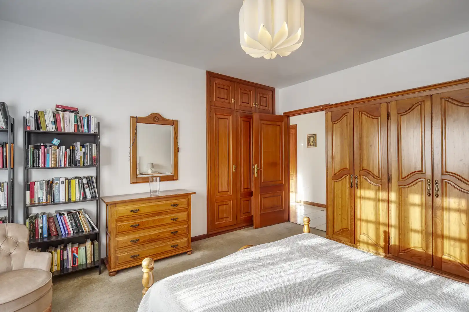 Bedroom of Houses for sale in Brión  with Heating, Private garden and Terrace