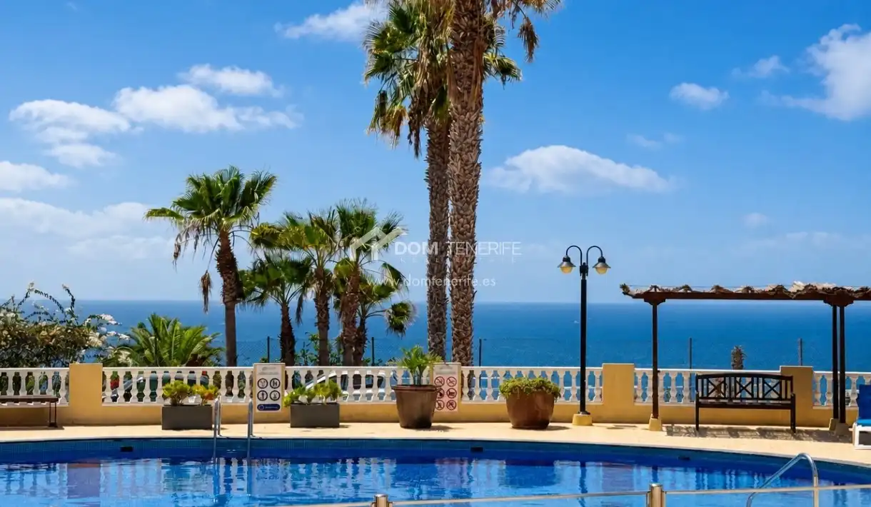 Exterior view of Ground floor for rent in Adeje  with Terrace, Swimming Pool and Furnished