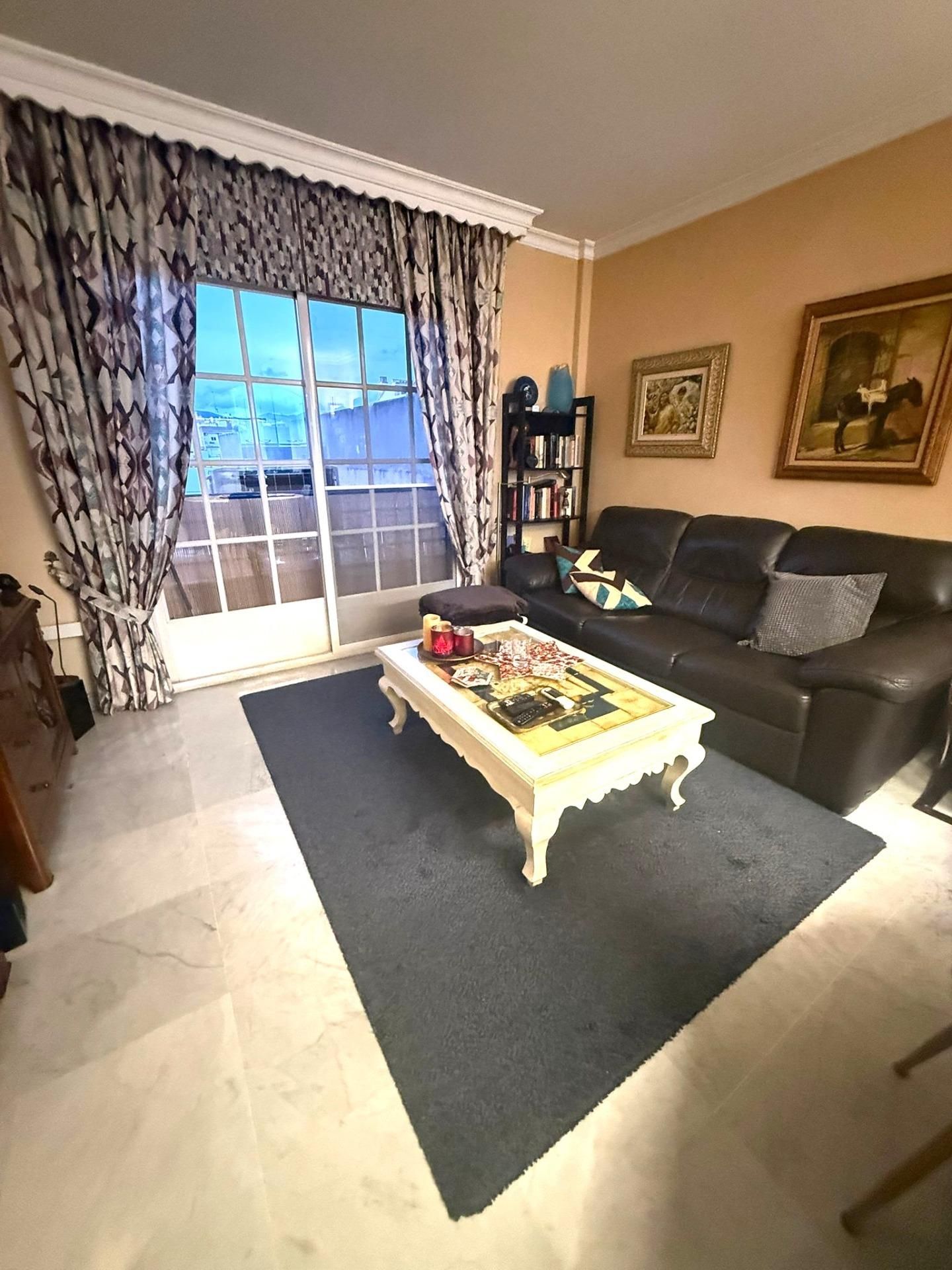 Sala d'estar de Pis en venda en Málaga Capital amb Aire condicionat, Calefacció i Balcó