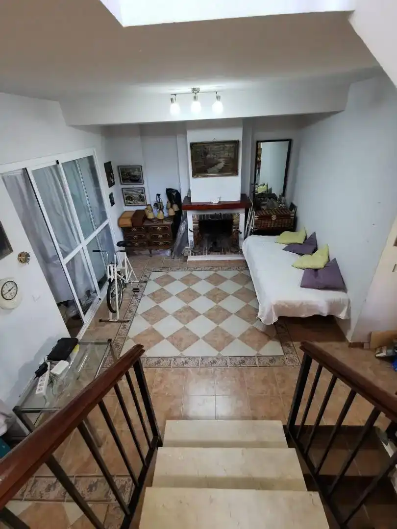 Sala d'estar de Casa adosada en venda en Rincón de la Victoria