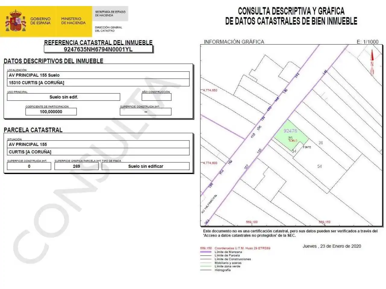 Terrenys i solars en venda a Avenida Principal 155, imagen 2