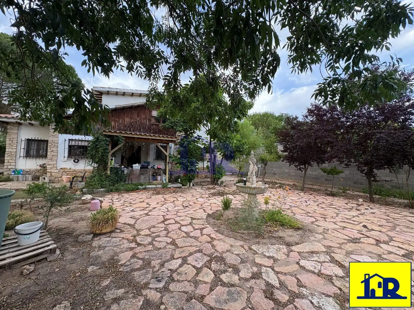 Garden of Houses for sale in Chillarón de Cuenca  with Heating, Terrace and Storage room
