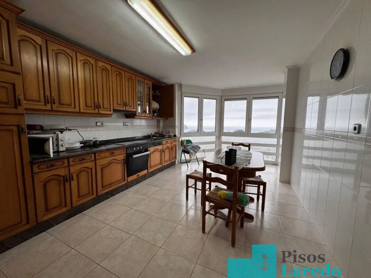Cocina de Casa o chalet en venta en Limpias con Calefacción, Jardín privado y Parquet