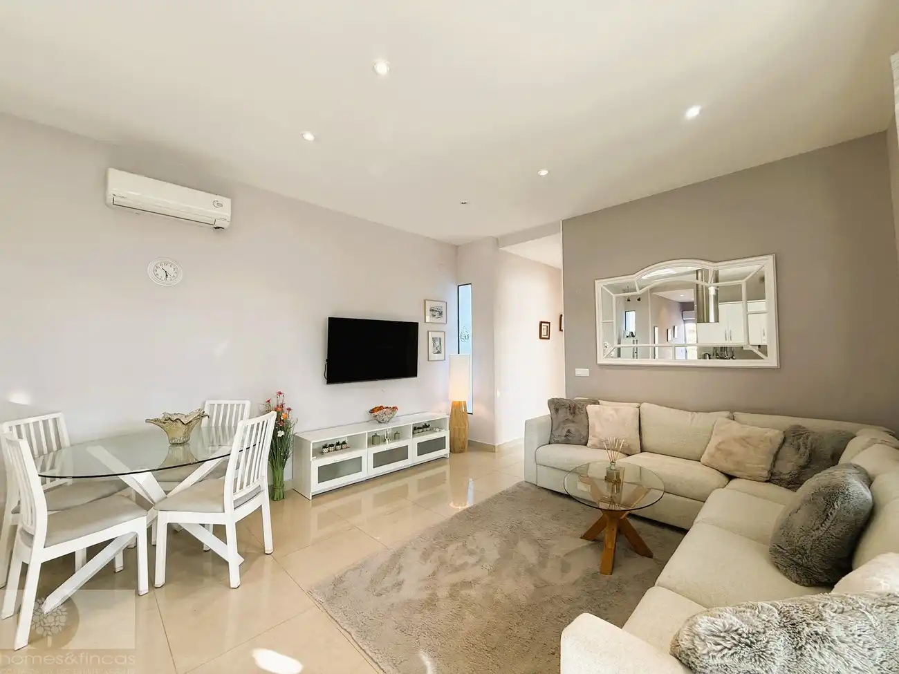 Living room of Houses for sale in Ayamonte  with Private garden, Terrace and Swimming Pool